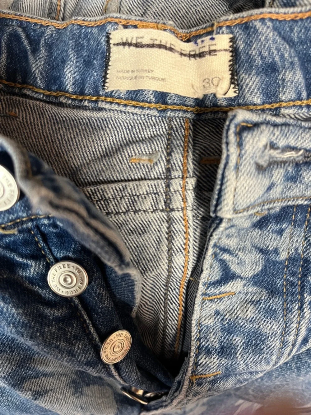 Free People Good Luck Barrel Jeans Daisy 27,30 - Picture 8 of 8